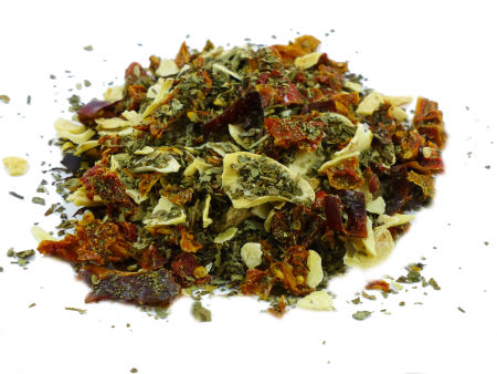 Pomidory z bazylią i czosnkiem