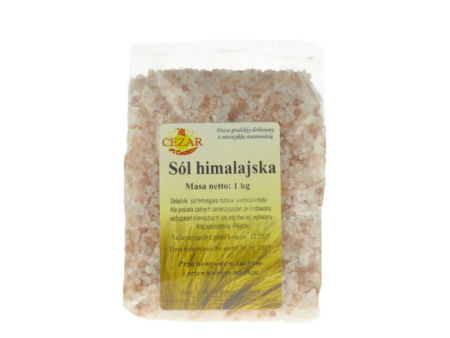 SÓL HIMALAJSKA RÓŻOWA ŚREDNIOZIARNISTA