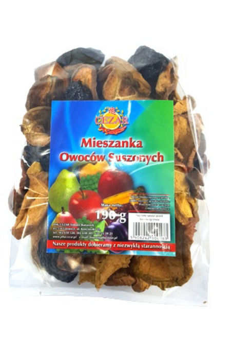 SUSZ WIGILIJNY 190g mieszanka owoców na kompot 