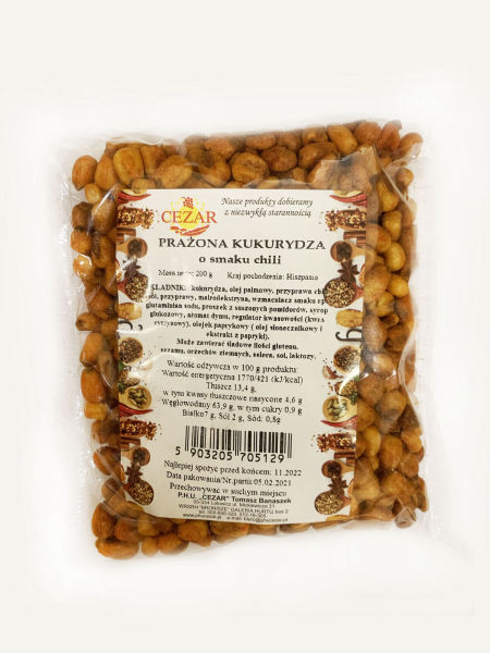 Kukurydza prażona chili