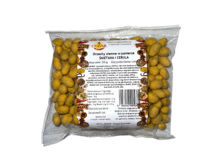 Orzechy ziemne w panierce śmietana i cebula