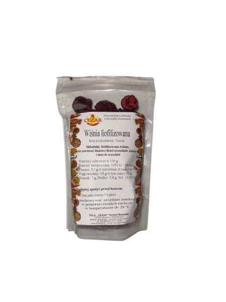 Wiśnia liofilizowana